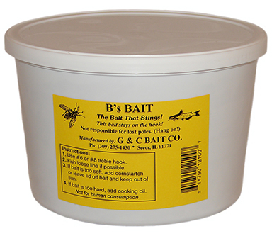 BEES CATFISH BAIT- LARGE TUB, Catfish Connection