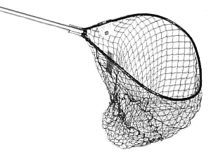 CATFISH LANDING NET 29in x 33in BOW, Catfish Connection
