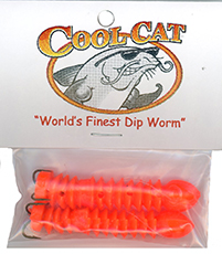 Tackle Beacon Catfish Dip Bait Worms – Rosso – Rod-n-Bobb's (confezione Da 3) - Foto 4