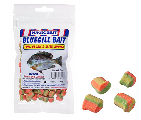 MAGIC BAIT BLUEGILL PELLET BAIT 2.5oz, Catfish Connection