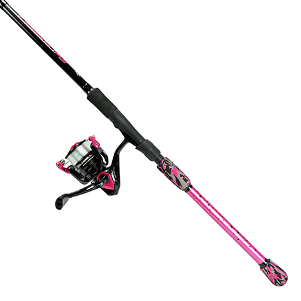 OKUMA FIN CHASER 7ft PINK SPINNING COMBO