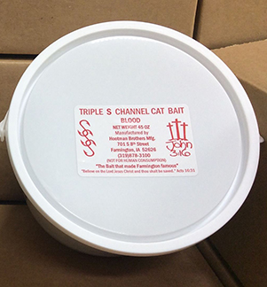 TRIPLE S BLOOD DIP BAIT 45oz PAIL, Catfish Connection