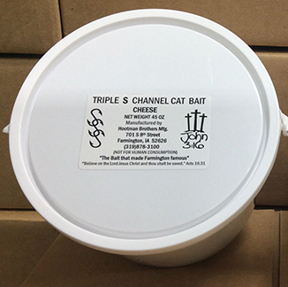 TRIPLE S CHEESE DIP BAIT 45oz PAIL, Catfish Connection