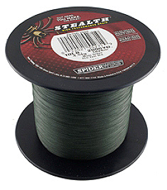 SPIDERWIRE STEALTH 80lb 1500yd MOSS GRN, Catfish Connection