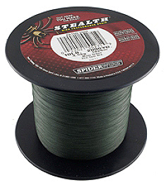 SPIDERWIRE STEALTH 65lb 1500yd MOSS GRN