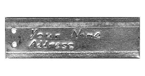 TROTLINE NAME TAGS